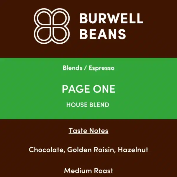 page one house blend