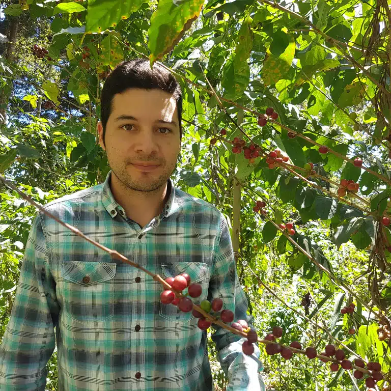 Pablo Del Cid coffee farm